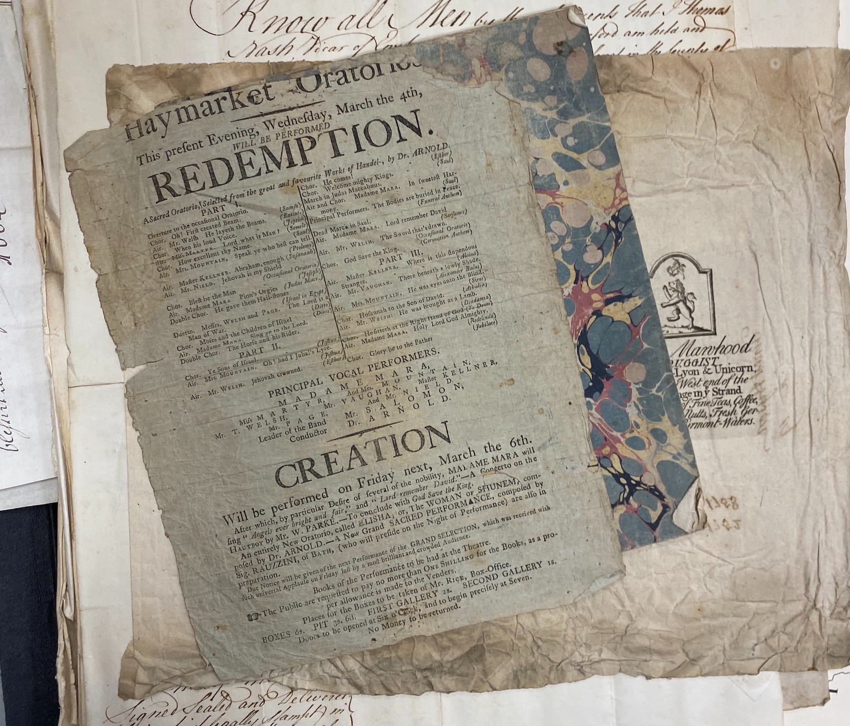 A folio of various engraved maps, coloured in outline, including the County of Somerset; the County of Wilts, both by Emanuel Bowen, Thomas Telford’s London to Morpeth Mail Road Index Map, 1827, on 18 sheets, sundry 18th